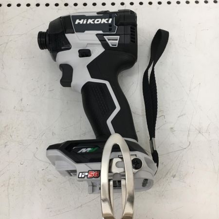  HiKOKI ハイコーキ 特別限定色　36V　充電式インパクトドライバ　ケース付き WH 36DD