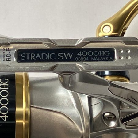  SHIMANO シマノ スピニングリール  18ストラディックSW 4000HG 本体のみ 03894