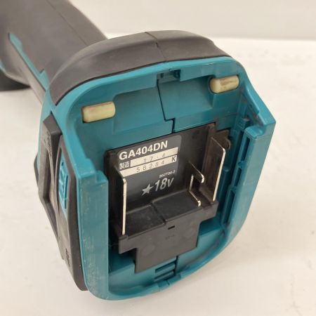  MAKITA マキタ 100mm 18V 充電式ディスクグラインダー スライドスイッチ GA404DN