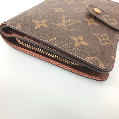  LOUIS VUITTON ルイヴィトン モノグラム ポルトパピエジップ  パスケース欠品 M61207