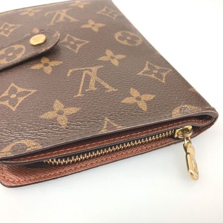  LOUIS VUITTON ルイヴィトン モノグラム ポルトパピエジップ  パスケース欠品 M61207
