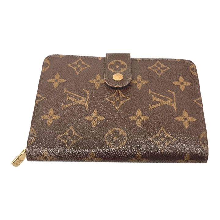 LOUIS VUITTON ルイ・ヴィトン/ポルト・パピエ・ジップ/モノグラム/M61207/SP0***/Bランク/89【中古】 LOUIS VUITTON ルイヴィトン モノグラム ポルトパピエジップ パス