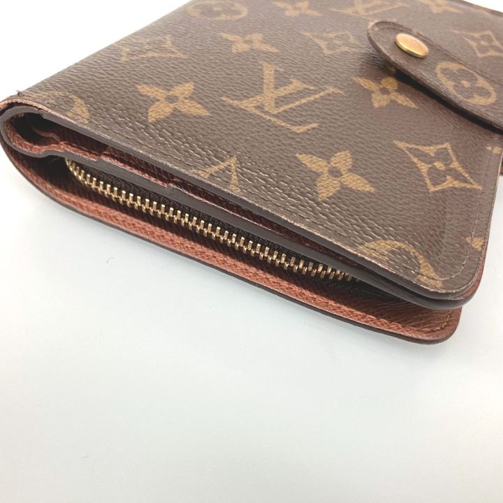 LOUIS VUITTON ルイヴィトン モノグラム ポルトパピエジップ パス
