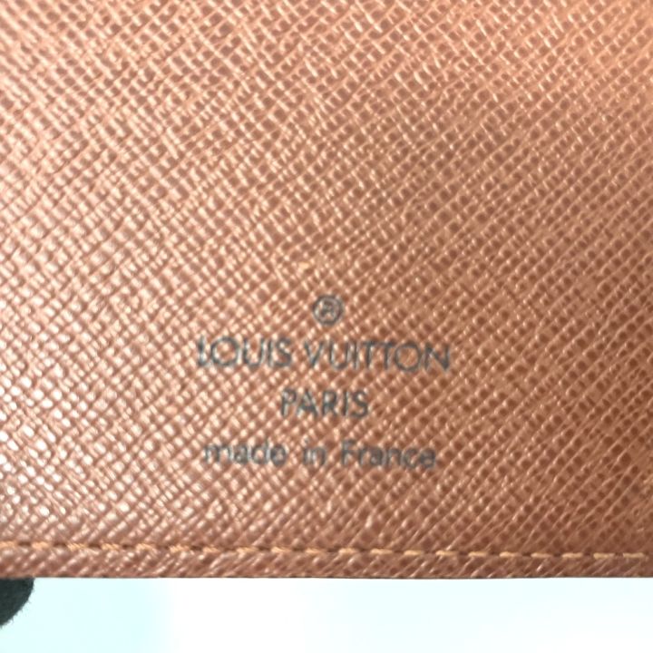 LOUIS VUITTON ルイヴィトン モノグラム ポルトパピエジップ パス