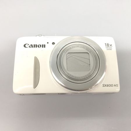  CANON キャノン デジタルカメラ PowerShot パワーショット SX600HS ホワイト