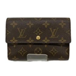 LOUIS VUITTON ルイヴィトン 財布 ポルトトレゾールエテュイパピエ モノグラム M61202 Cランク