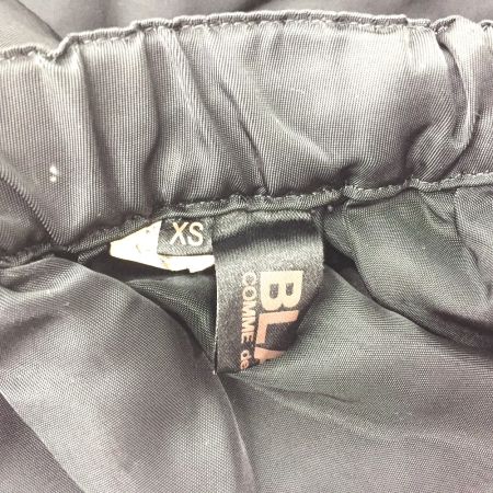  BLACK COMME des GARCONS AD2016　変形横ひだボリュームスカート XS 1S-S012 ブラック