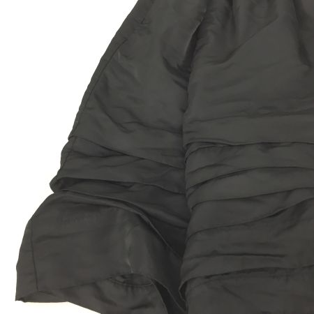  BLACK COMME des GARCONS AD2016　変形横ひだボリュームスカート XS 1S-S012 ブラック