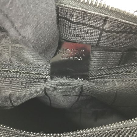  CELINE セリーヌ オールド トートバッグ プレートロゴ パテントレザー MC98/1 ブラック