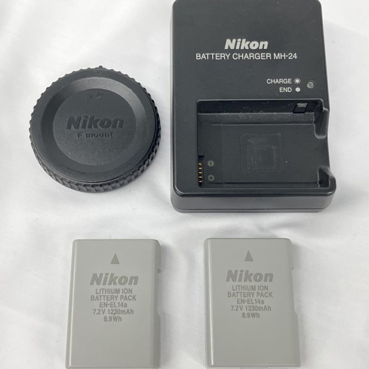 Nikon ニコン デジタル一眼レフカメラ ボディ+バッテリー2個+ Nikon ニコン デジタル一眼レフカメラ ボディ+バッテリー2個+