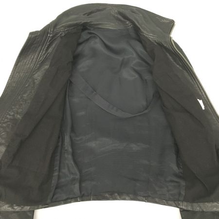  RICK OWENS リックオーウェンス リックオウエンス ラムレザージャケット XS RU2761 ブラック