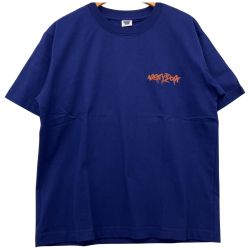 △△ NASTYDOG Banksy Tee Lサイズ ナスティードッグ バンクシー ネイビー Aランク