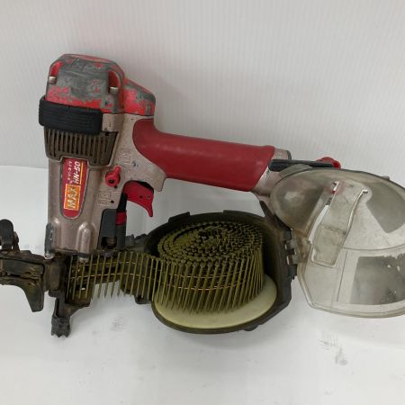 MAX マックス 高圧エア釘打ち機  HN-50 レッド×ブラック