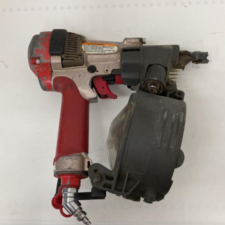  MAX マックス 高圧エア釘打ち機  HN-50 レッド×ブラック