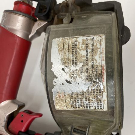  MAX マックス 高圧エア釘打ち機  HN-50 レッド×ブラック
