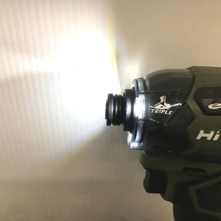  HiKOKI ハイコーキ コードレス式インパクトドライバ 36V 充電器・充電池2個・ケース付 WH36DC 2XPGSZ グリーン