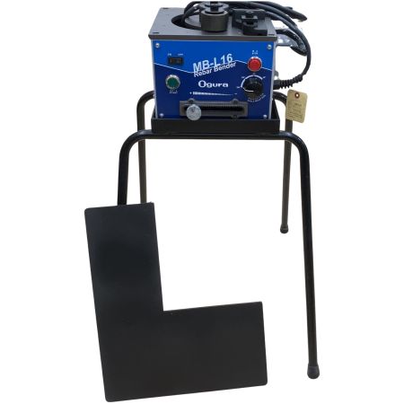  Ogura 鉄筋ベンダー 低床ベンダー 可搬用鉄筋曲げ機　フットスイッチ　付き MB-L16