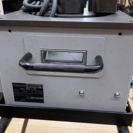  Ogura 鉄筋ベンダー 低床ベンダー 可搬用鉄筋曲げ機　フットスイッチ　付き MB-L16