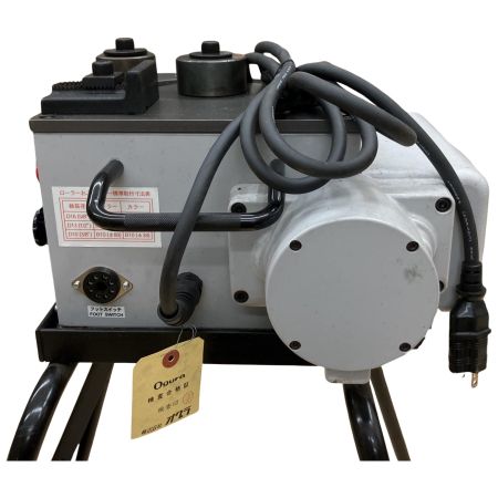  Ogura 鉄筋ベンダー 低床ベンダー 可搬用鉄筋曲げ機　フットスイッチ　付き MB-L16