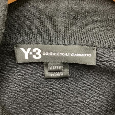  Y-3 ワイスリ Oversized Zip Front Jacket オーバーサイズ ジップアップジャケット XS DQ0706 ブラック