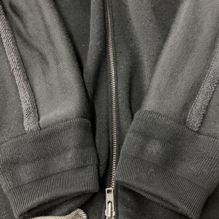  Y-3 ワイスリ Oversized Zip Front Jacket オーバーサイズ ジップアップジャケット XS DQ0706 ブラック