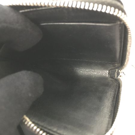  Yves Saint Laurent イブサンローラン カサンドラ Lジップ 二つ折り財布 レザー 630072 ブラック