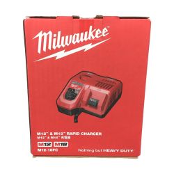 △△ Milwaukee 充電器 ミルウォーキー M12-18FC レッド Nランク