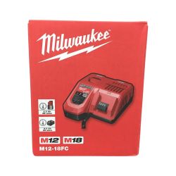 △△ Milwaukee 充電器 ミルウォーキー ② M12-18FC レッド Nランク