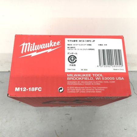  Milwaukee 充電器 ミルウォーキー ② M12-18FC レッド