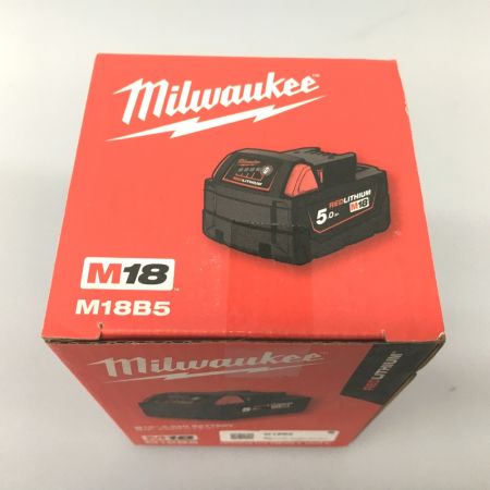  Milwaukee ミルウォーキー バッテリー  5.0AH　② M18B5