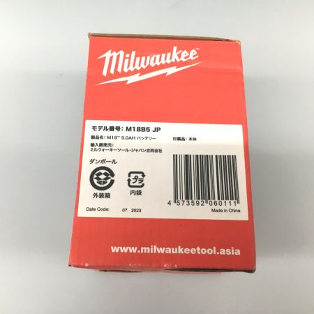  Milwaukee ミルウォーキー バッテリー  5.0AH　② M18B5