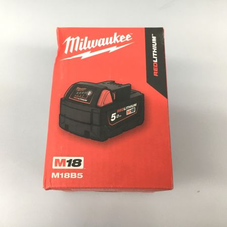  Milwaukee ミルウォーキー バッテリー  5.0AH　② M18B5
