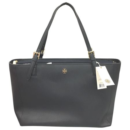  TORY BURCH トリーバーチ トートバッグ BUCKLE TOTE 22149613 ネイビー