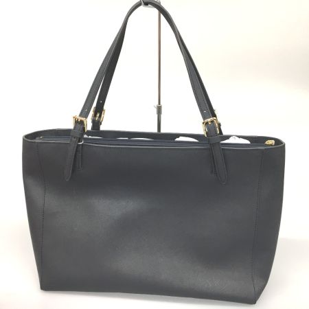 TORY BURCH トリーバーチ トートバッグ BUCKLE TOTE 22149613 ネイビー
