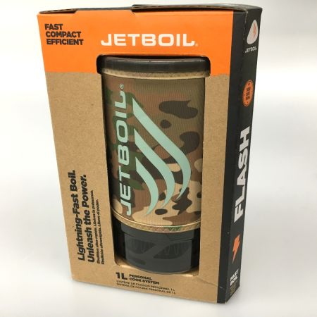   モンベル JETBOIL ジェットボイルフラッシュ カモ mont-bell
