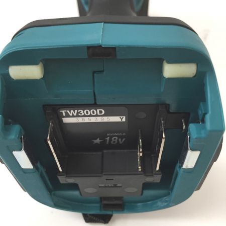  MAKITA マキタ コードレスインパクトレンチ TW300D ブルー 18v 本体のみ