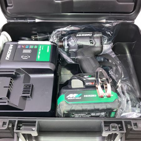  HiKOKI ハイコーキ インパクトドライバ 36v 充電器・充電池1個・ケース付  WH36DC