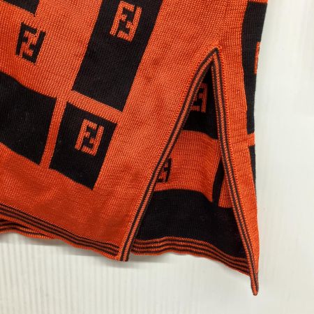  FENDI フェンディ カーディガン ズッカ柄　FF柄 サイズ不明 オレンジ