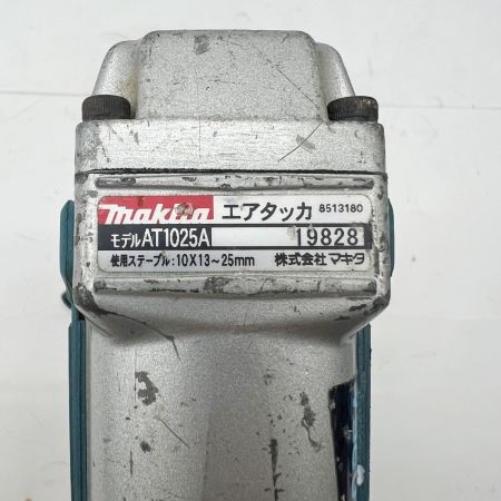  MAKITA マキタ 常圧用エアタッカ 10mm AT1025A シルバー×ブルー 本体のみ