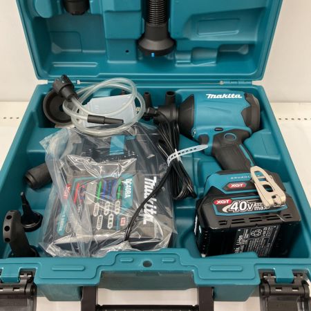  MAKITA マキタ 充電式エアダスタ 40vmax 充電器 バッテリー ケース付 AS001GRD ブルー