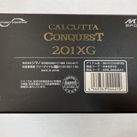  SHIMANO シマノ ベイトリール 22カルカッタコンクエスト 201XG   044419