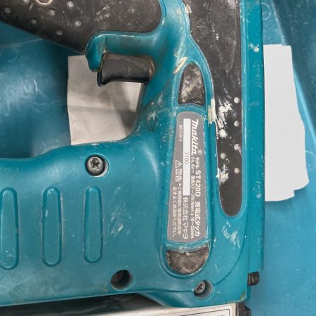  MAKITA マキタ 充電式タッカ 14.4v 充電器・充電池1個付 ケース割 書き込み有 ST420DZK