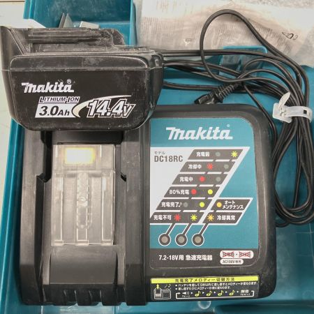  MAKITA マキタ 充電式タッカ 14.4v 充電器・充電池1個付 ケース割 書き込み有 ST420DZK