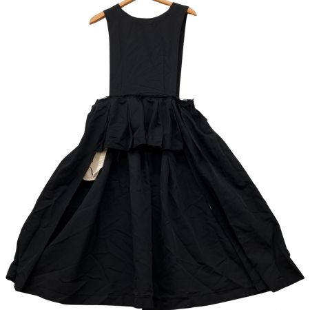  COMME des GARCONS コムデギャルソン 前後アシンメトリーワンピース AD2023 ダメージ加工 1M-A001 ブラック