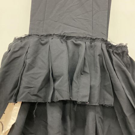  COMME des GARCONS コムデギャルソン 前後アシンメトリーワンピース AD2023 ダメージ加工 1M-A001 ブラック