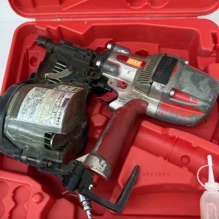  MAX マックス 高圧 コイルネイラ [釘打機] (釘打ち機) HN-90X1 レッド
