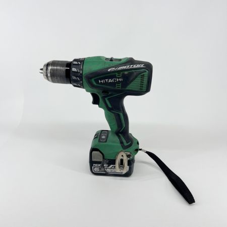  HITACHI 日立 ドライバドリル 充電池1個付 コードレス式 14.4v 6.0Ah DV14DBEL グリーン