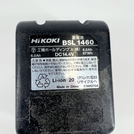  HITACHI 日立 ドライバドリル 充電池1個付 コードレス式 14.4v 6.0Ah DV14DBEL グリーン