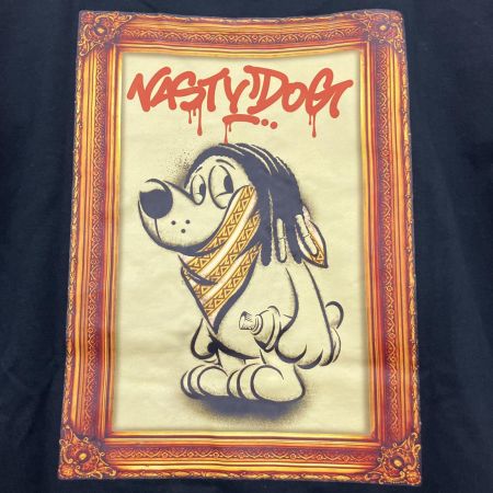  NASTYDOG Banksy Tee Lサイズ ナスティードッグ バンクシー ブラック