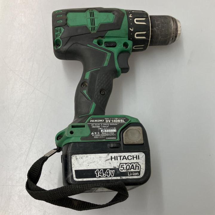 HiKOKI ハイコーキ 振動ドライバドリル 14.4v 充電池1個付 HiKOKI ハイコーキ 振動ドライバドリル 14.4v 充電池1個付